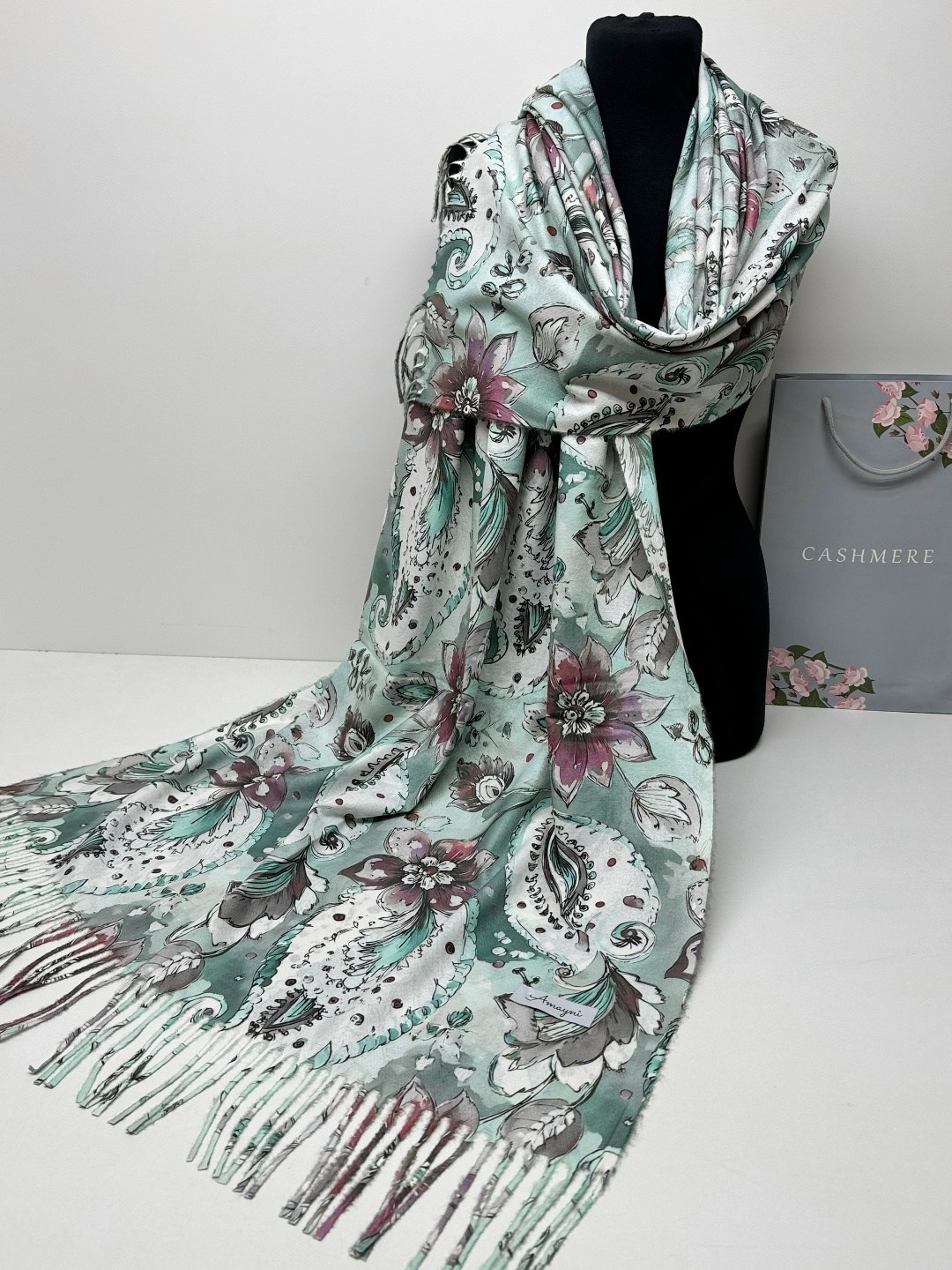 палантин женский,палантин кашемировый двусторонний шарф,палантин кашемировый двусторонний,палантины кашемир,палантин