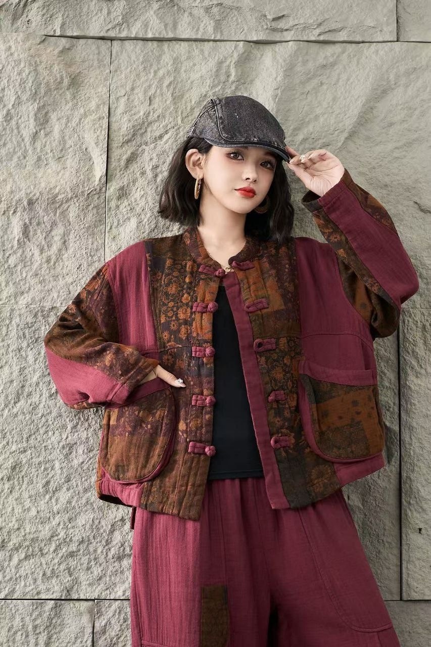 женские винтажные жилеты с цветочным принтом,стиль пэчворк,в стиле бохо,куртка бохо,женский винтажный жилет