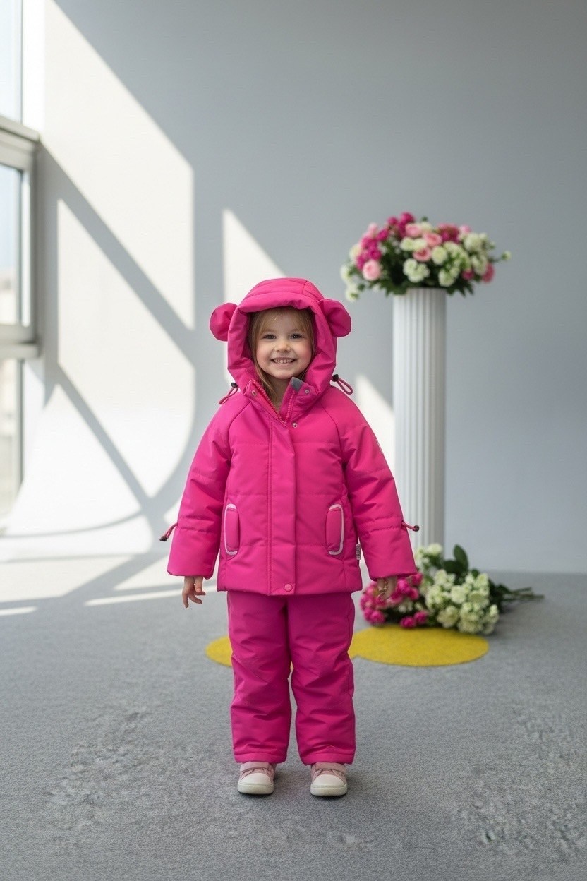 зимний костюм для девочек,зимний костюм для девочки мембрана,куртка зимняя для девочек,костюм зимний для девочки мембранный с натуральной опушкой пиколино,куртка для девочек