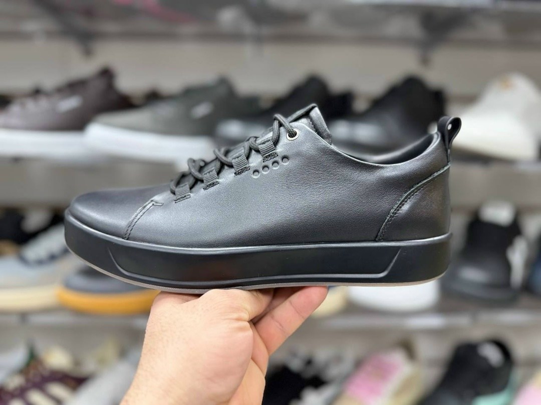 ,кеды мужские ecco,мужская  ecco,мужские кеды,кожаные кроссовки мужские