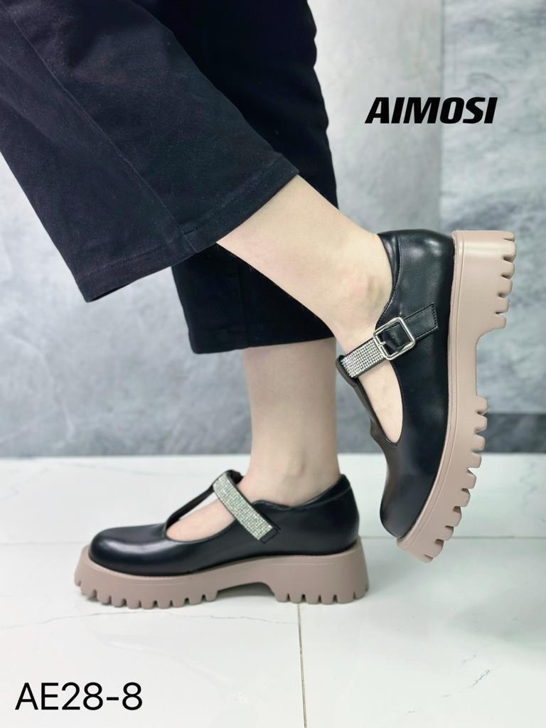 ,туфли aimosi, женская,туфли женские,туфли мэри джейн на платформе бежевые obba