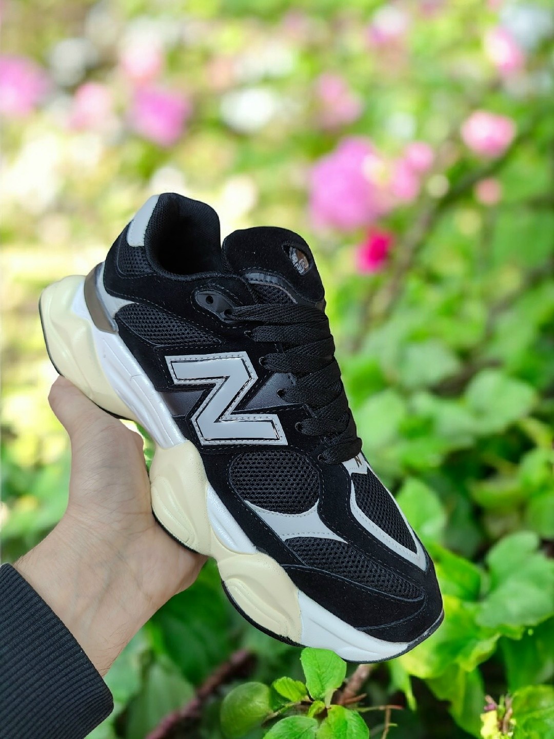 кроссовки new balance 9060,кроссовки new balance,кроссовки,кроссовки мужские женские,кроссовки new balance 9060 black white