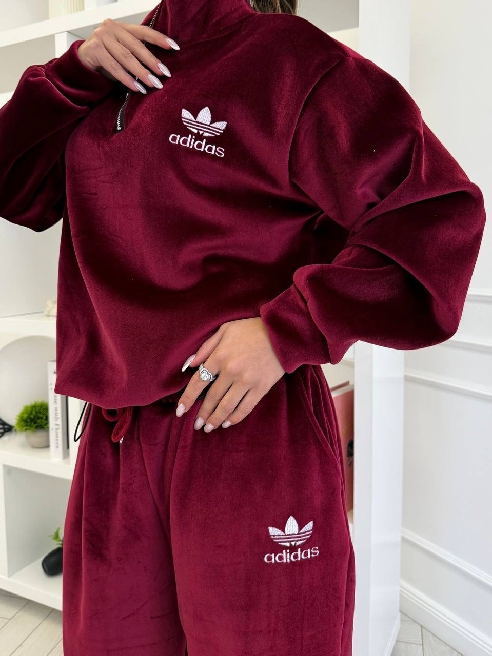 adidas velour tracksuit burgundy,костюм спортивный велюровый,womens velour adidas tracksuit,велюровый костюм,велюровый костюм женский