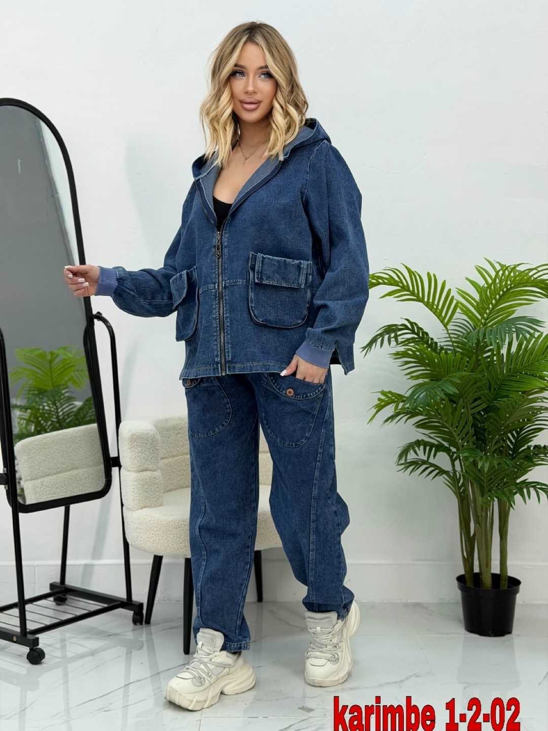 джинсовый костюм двойка женский,двойка-костюм джинсовый karim benjama,джинсовые женские костюмы,джинсовый костюм,костюм двойка джинсовый