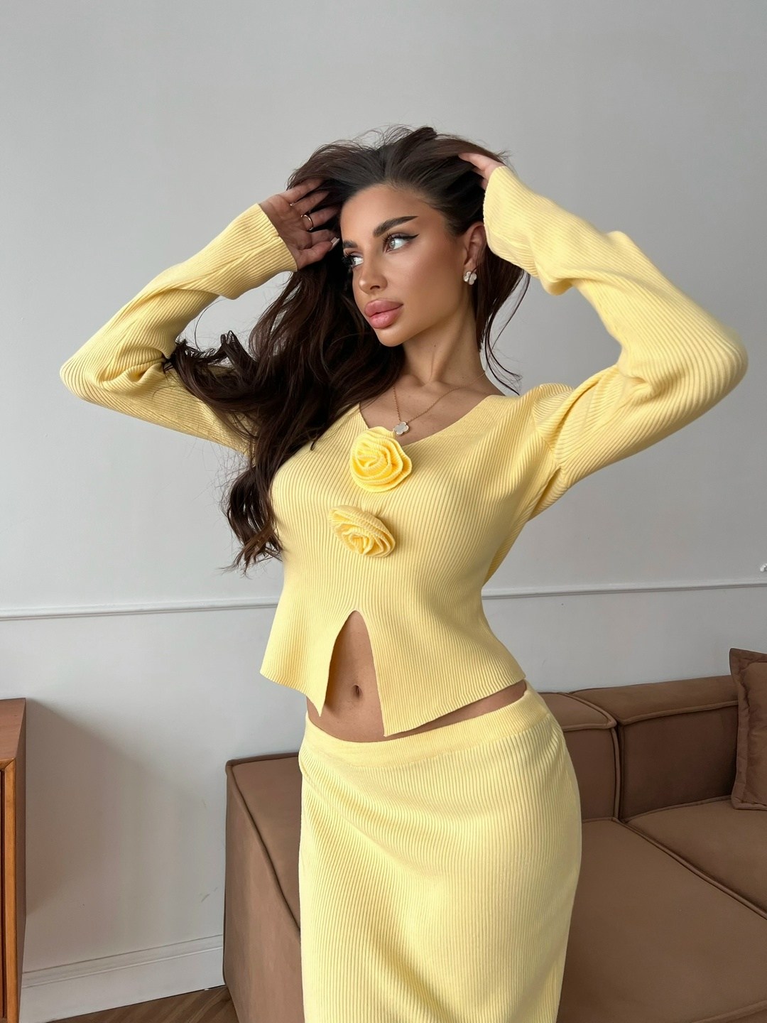 платье лапша,платье лапша длинное,платье лапша трикотажное с разрезом,женское платье,костюм с юбкой