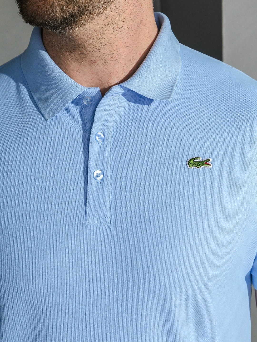 голубое поло лакост,мужская футболка поло,футболки мужские,мужская мода,поло