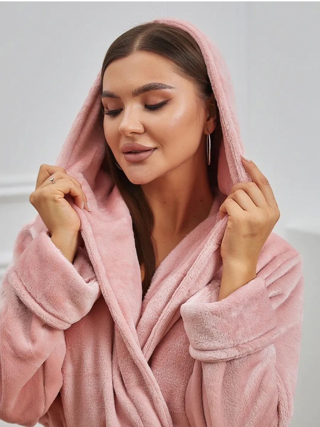 халат махровый женский,женский махровый халат с шалькой светло-коралловый мз-02,женский махровый халат с шалькой цвет розовый арт. мз-02,росхалат женский махровый халат с шалькой розовый мз-02,халаты