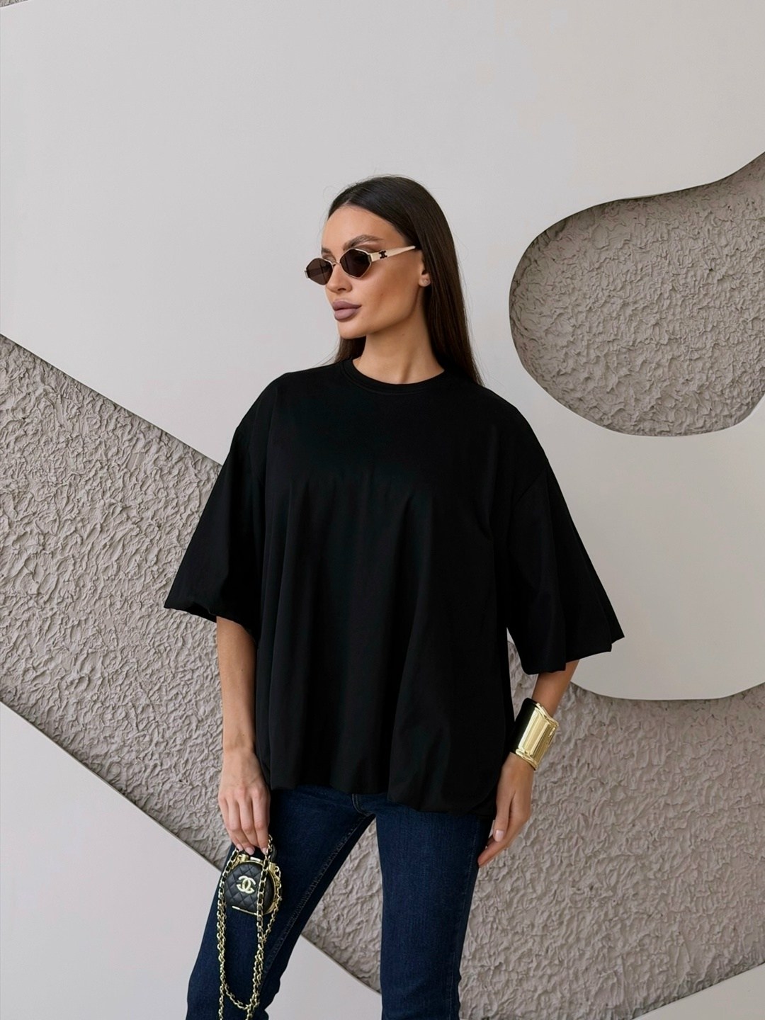 футболка оверсайз "чистая соль" черная,футболка оверсайз черная,футболка оверсайз черная vlechenie,футболка оверсайз,женская футболка оверсайз