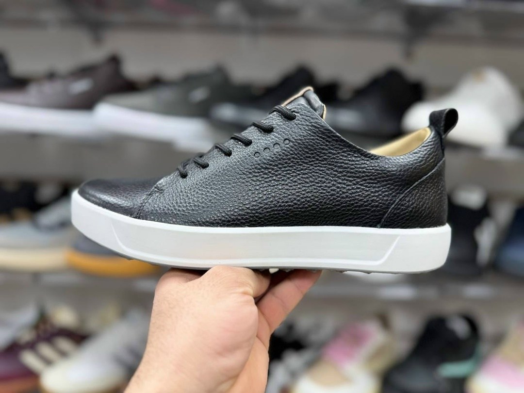 ,кеды мужские ecco,мужская  ecco,мужские кеды,кожаные кроссовки мужские