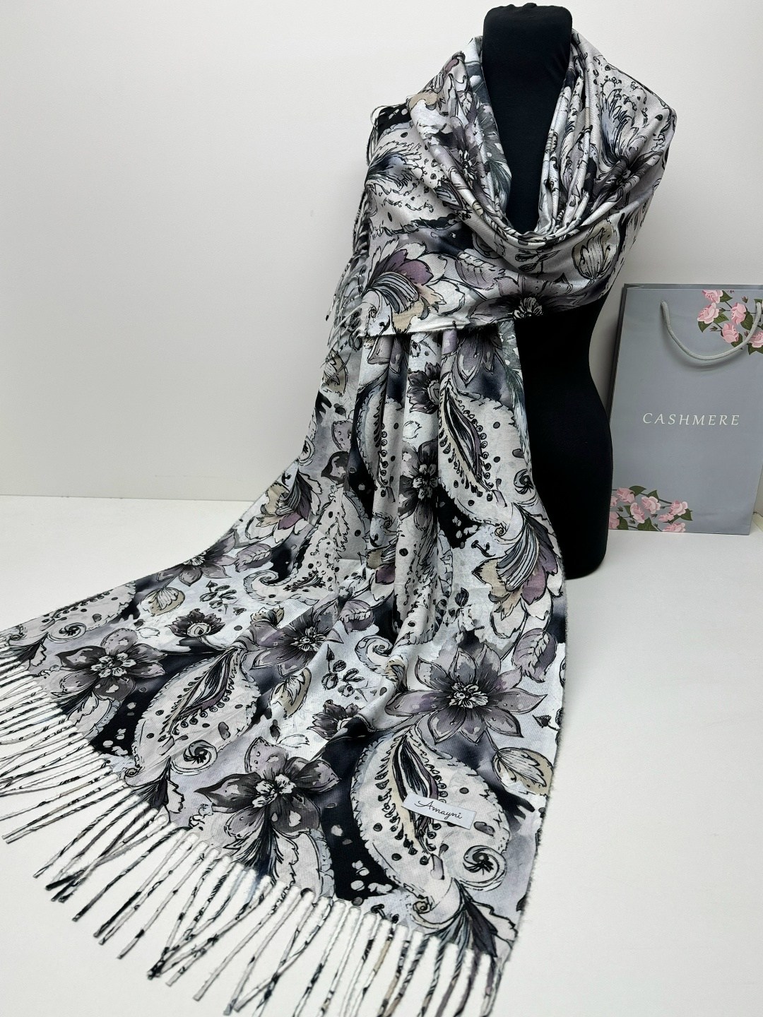 палантин женские,палантин виктория,палантин кашемировый двусторонний шарф,палантин кашемировый двусторонний,палантин