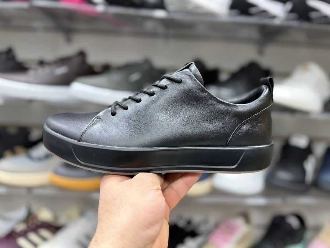 ,кеды мужские ecco,мужская  ecco,мужские кеды,кожаные кроссовки мужские