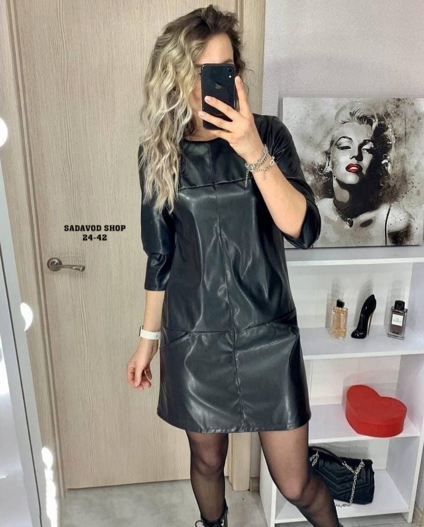 платье кожаное,платье из экокожи,платье из эко кожи,кожаное платье женское,кожаное платье