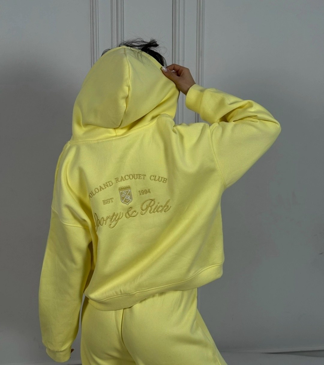 желтый костюм,спортивный костюм лимонного цвета,костюм худи,спортивные костюмы женские,костюм лимонный лен
