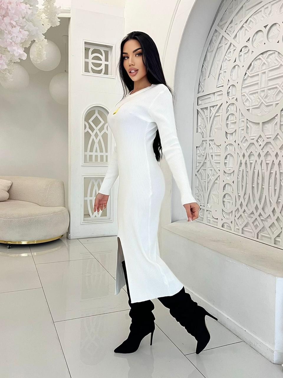 платье лапша,женское платье,трикотажное платье миди,платье трикотажное,платье вязаное