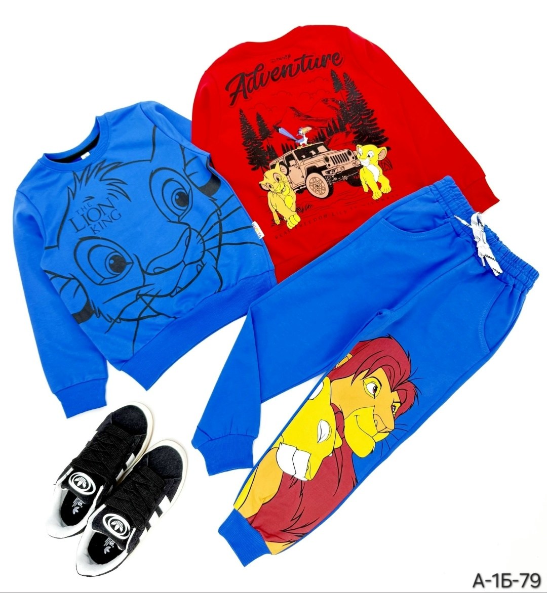 детский костюм,комплект одежды zara король лев,костюм двойка для мальчиков,костюм с принтом,костюм двойка