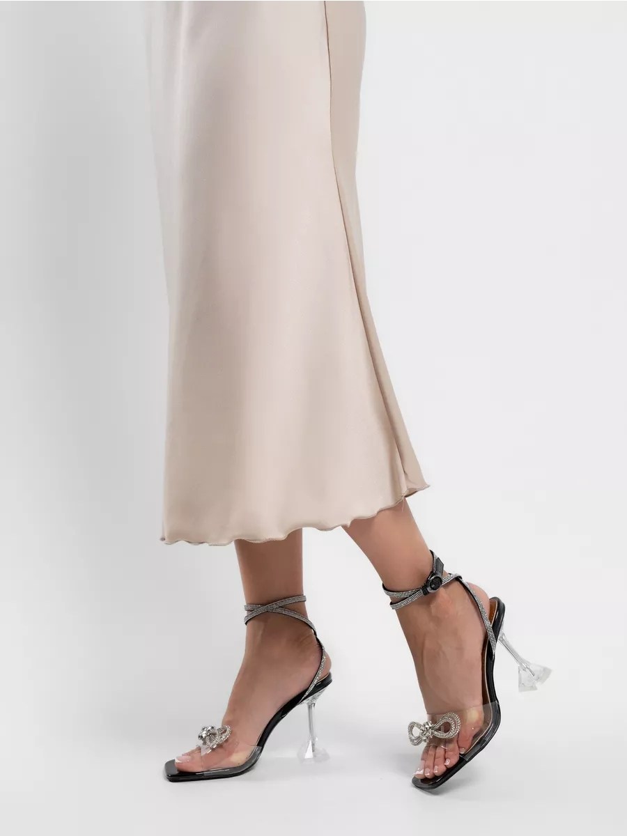 босоножки с прозрачным каблуком,модные босоножки,босоножки на каблуках,босоножки со стразами без каблука,босоножки прозрачные