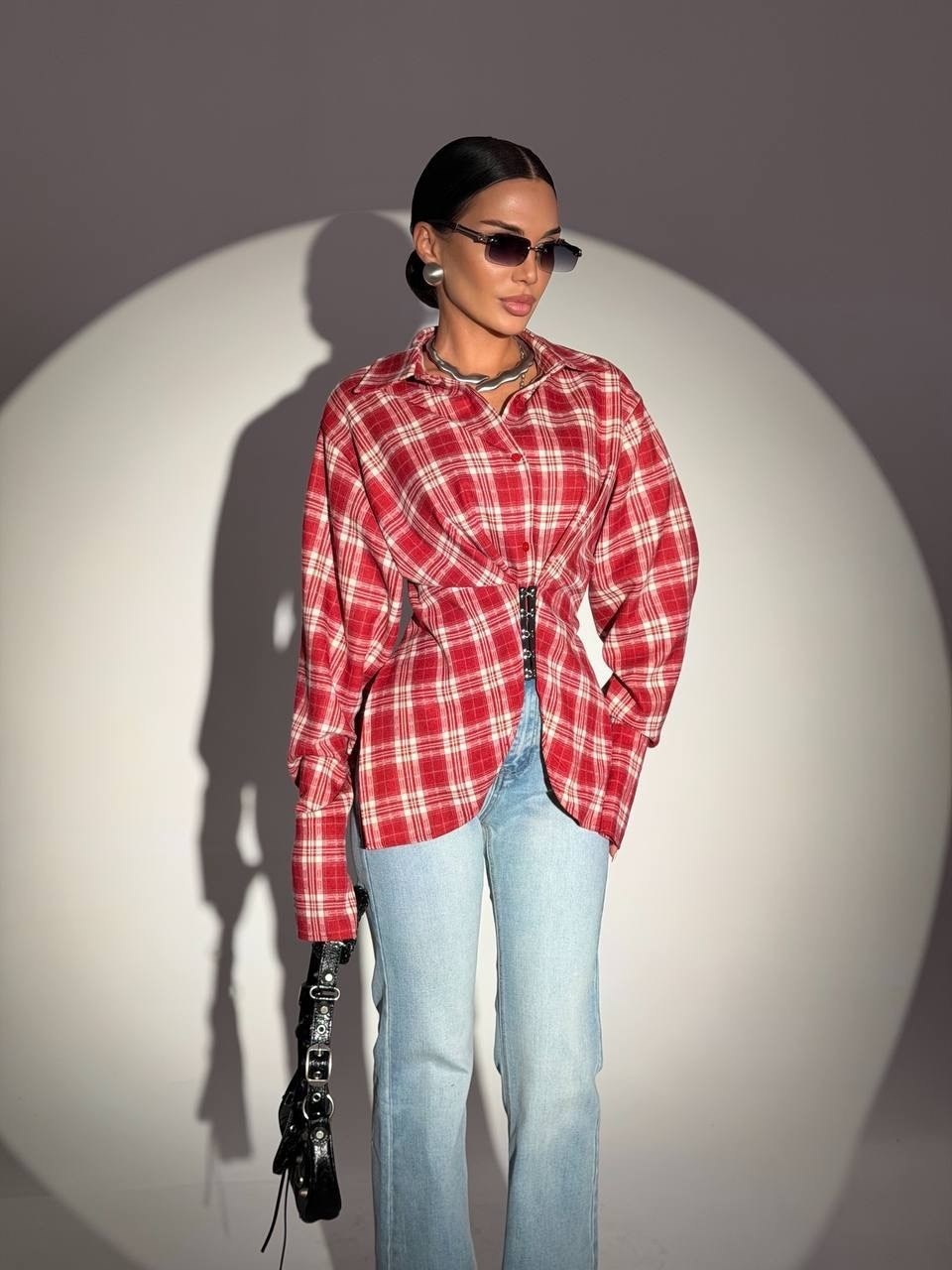 рубашка в клетку оверсайз со стразами perferita,рубашка женская в клетку,рубашка оверсайз в клетку хлопок pahomova oksana,рубашка в клетку оверсайз на кнопках,рубашка в клетку оверсайз женская