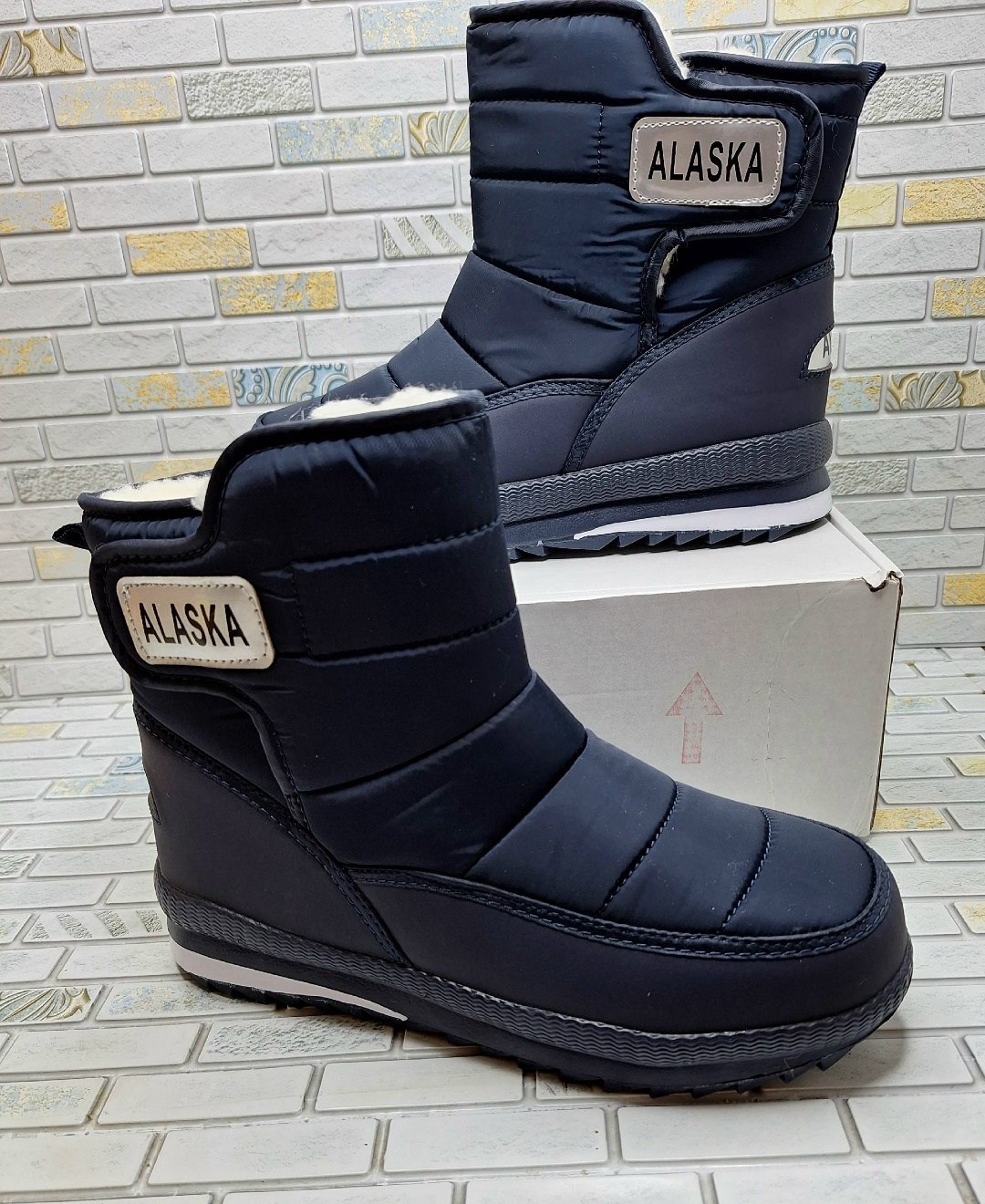 мужские дутики 2301-12 темно-синие,женские дутики 686-9 аляска темно-синие,мужские дутики 2311-12 темно-синие,дутики alaska,дутики мужские зимние idibek shop