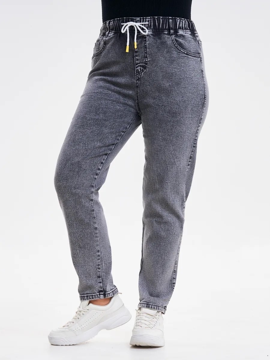 джинсы женские,джинсы женские серые,джинсы мом,джинсы бананы женские,мом джинсы женские серые на резинке