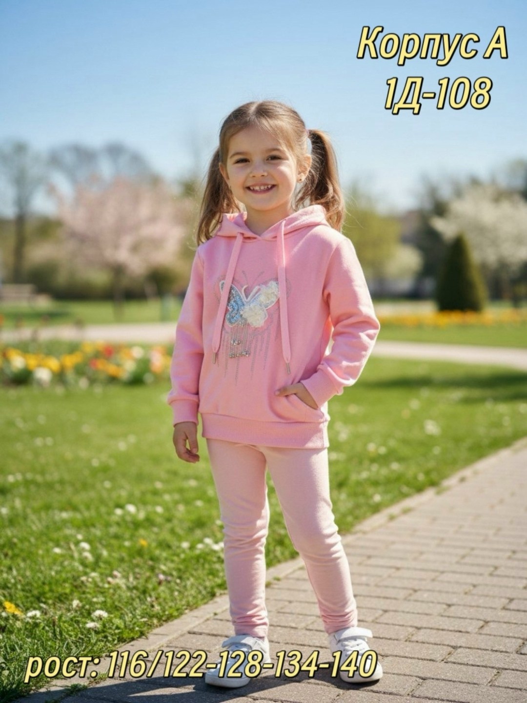 костюм для девочек,новый теплый и удобный комплект с капюшоном и спортивными штанами на подкладке с принтом бабочки для девочек,спортивный костюм на девочку,детские костюмы,спортивные костюм