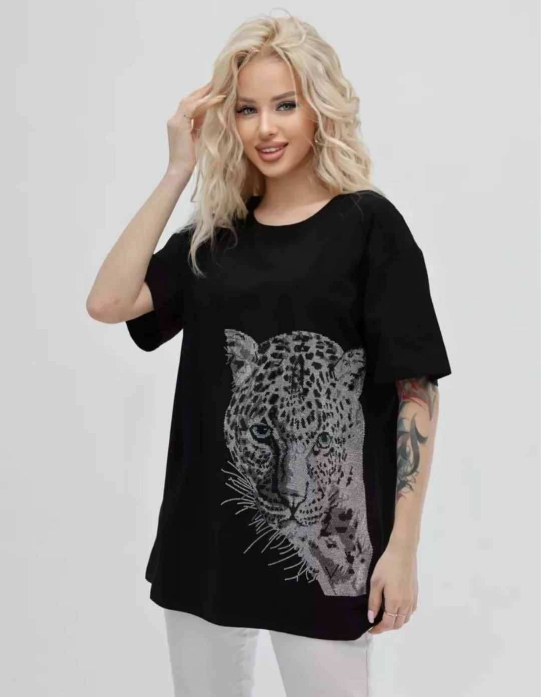 футболка оверсайз со стразам,футболка оверсайз с принтом со стразами,футболка женская оверсайз со стразами,футболки женские оверсайз,футболка оверсайз базовая со стразами