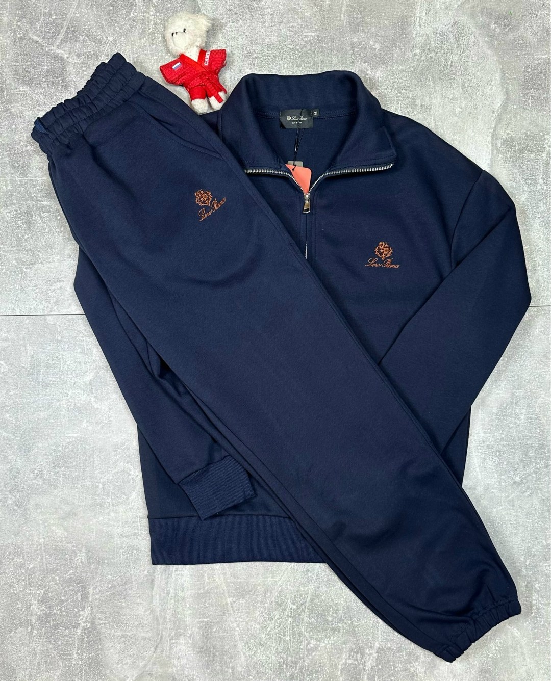 спортивная одежда loro piana серая m,костюм loro piana серый,спортивная одежда loro piana серая,костюм спортивный мужской,хлопковый спортивный костюм loro piana серый