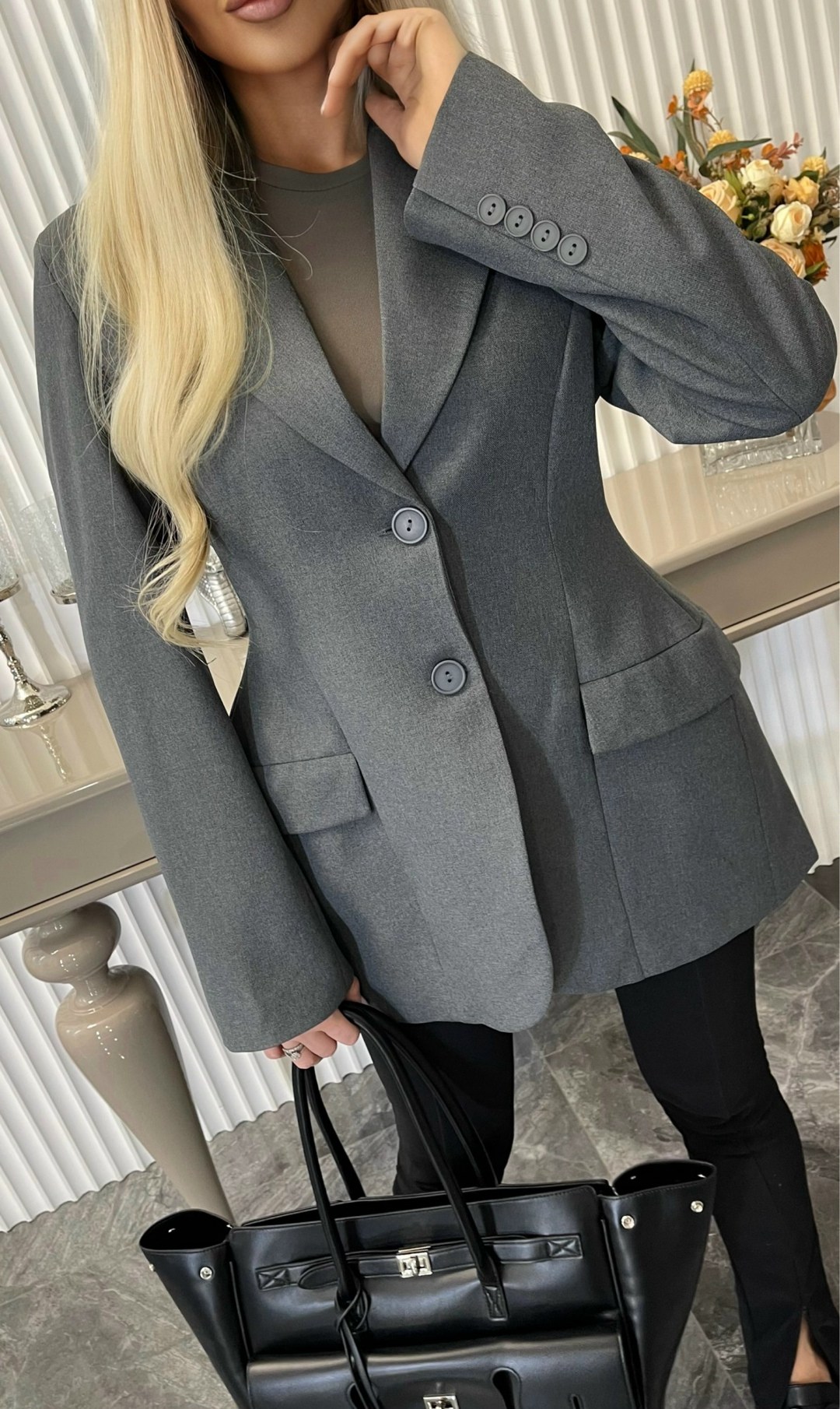 пиджак оверсайз серый cantarni,пиджак оверсайз серый blanc casse,пиджак,жакет,костюм классический