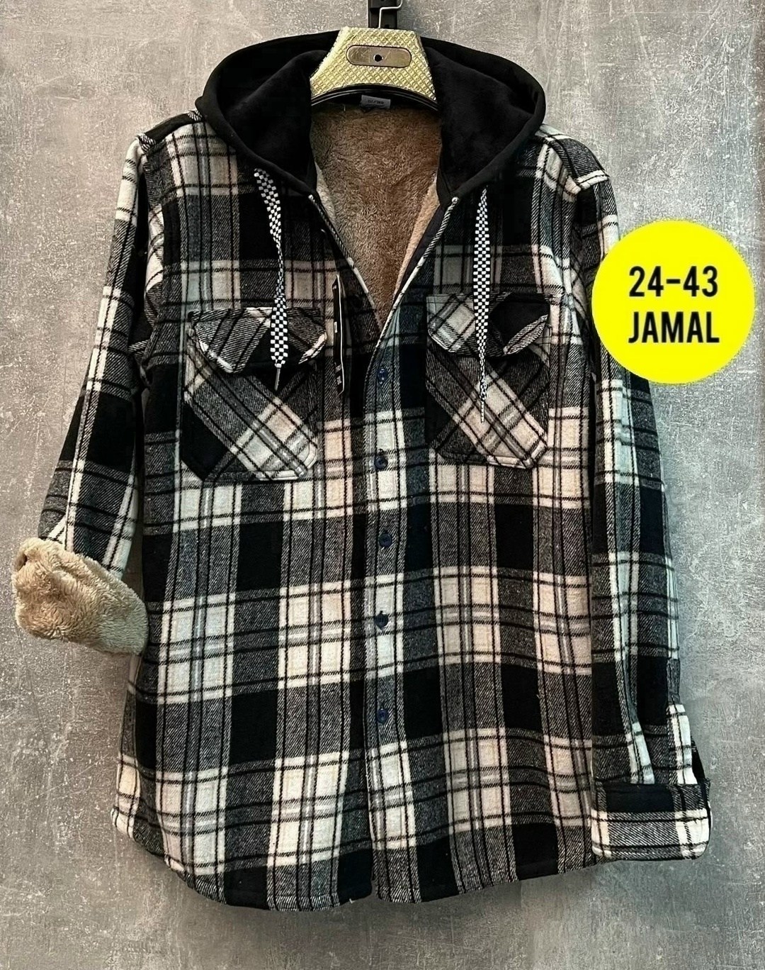 рубашка теплая на меху,рубашка с капюшоном,рубашка теплая в клетку с капюшоном,теплая рубашка,рубашка на меху