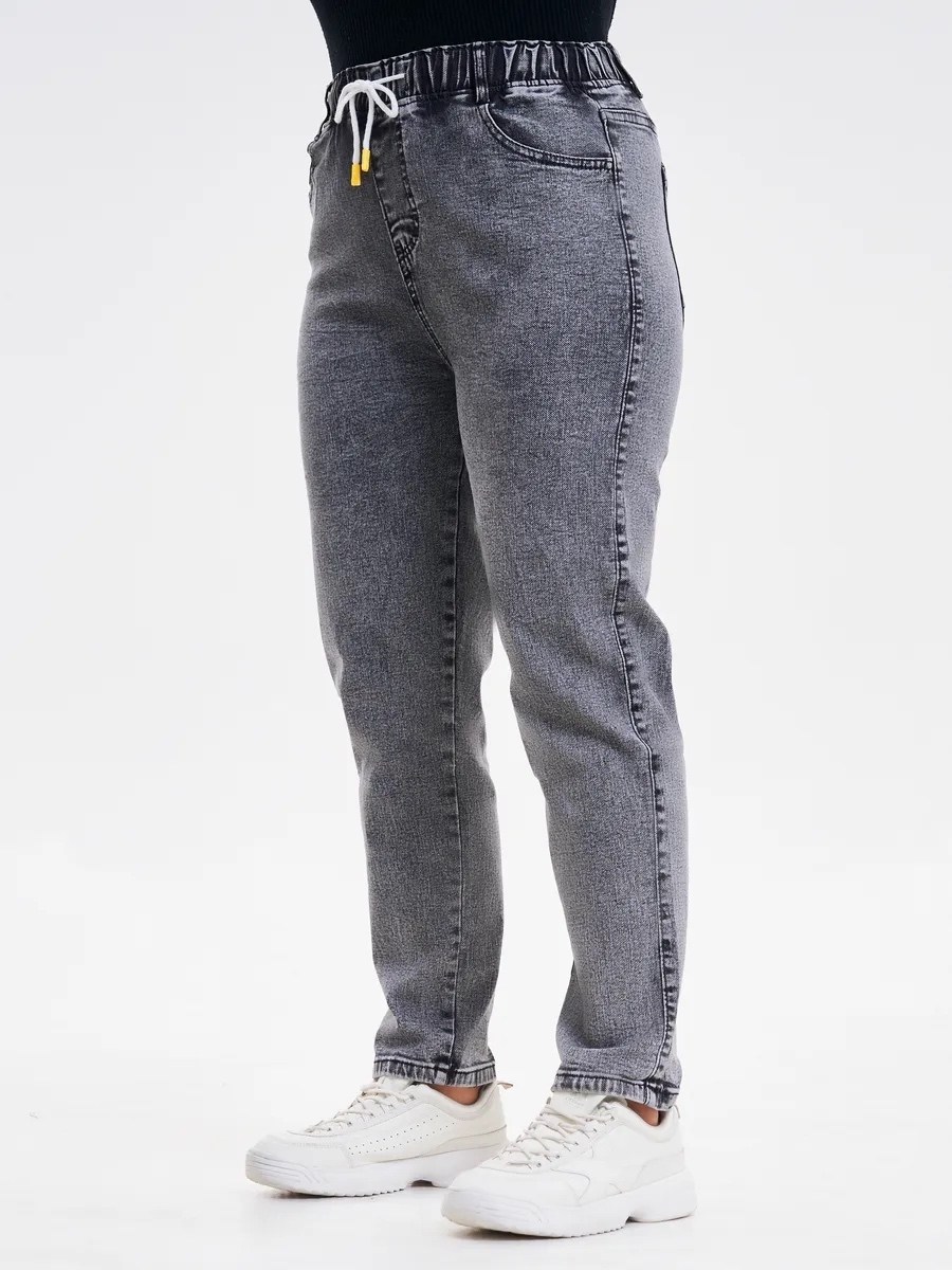 джинсы женские,джинсы женские серые,джинсы мом,джинсы бананы женские,мом джинсы женские серые на резинке