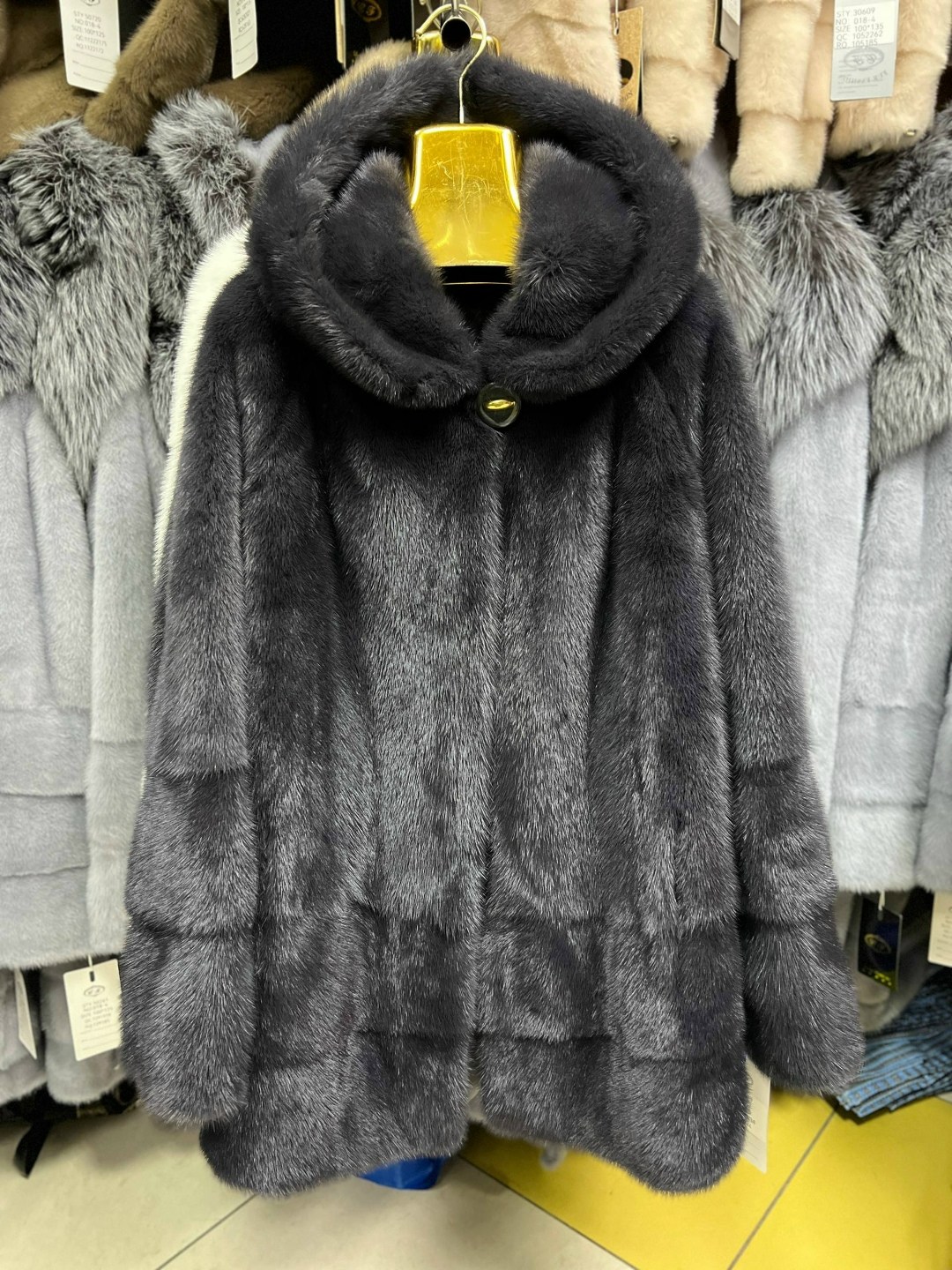 шубка из меха европейской норки с капюшоном цвет лаванда,шубка из меха европейской норки с капюшоном модель москвичка,шубка из меха европейской норки с капюшоном,норковая шуба с капюшоном,шуба норкова