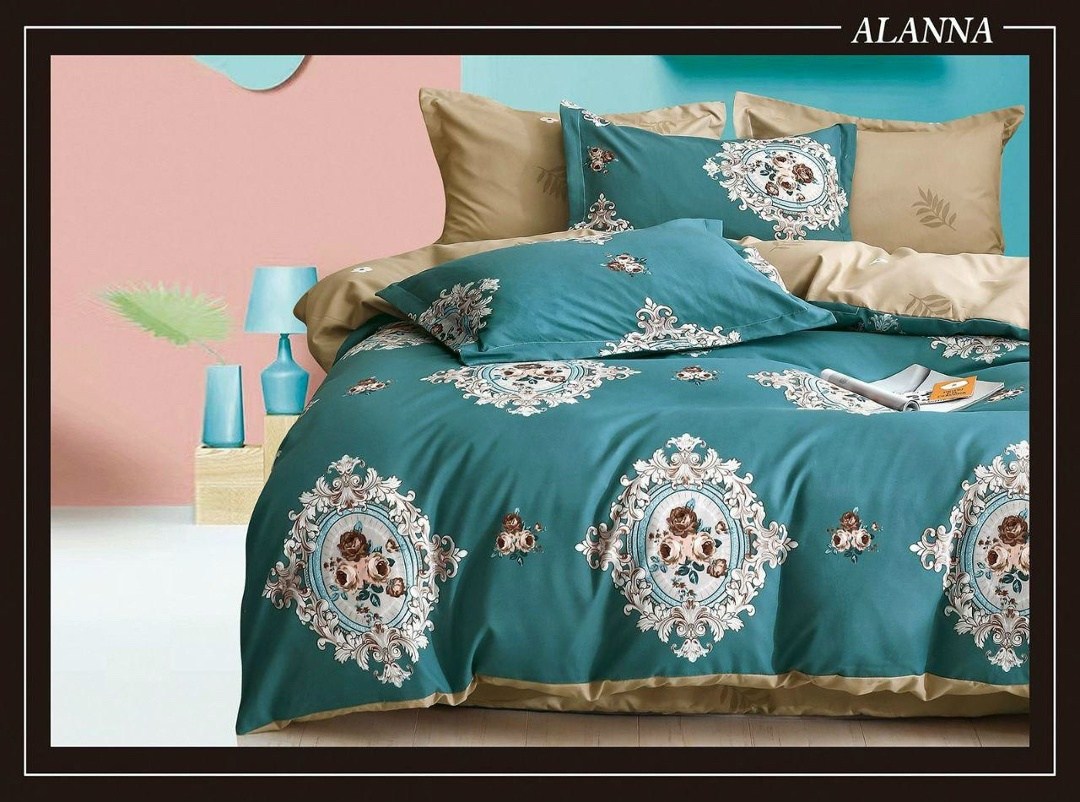 комплект постельного белья alanna,комплект постельного белья alanna сатин,комплект постельного белья,комплект постельного белья alanna евро,комплект постельного белья сатин