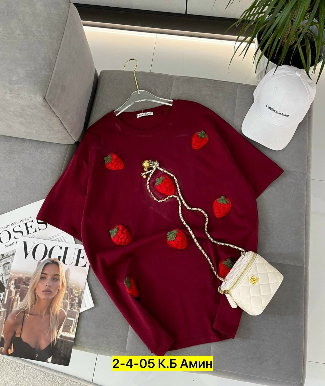 женская кофта,футболка клубника белая,женская футболка, ,кофта белая