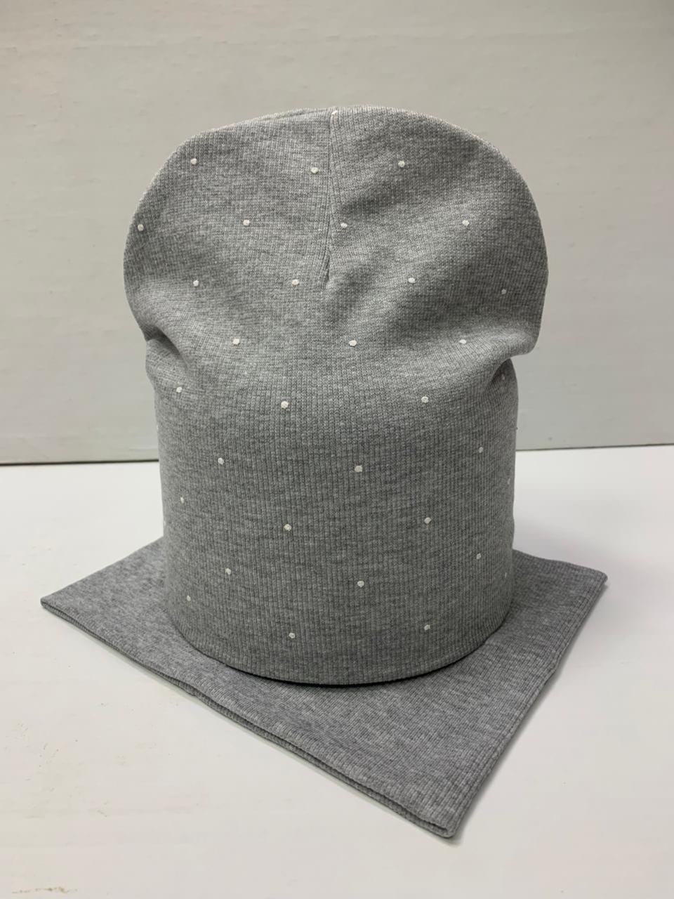 шапка снуд комплект,комплект шапка и снуд для девочек,комплект шапка снуд демисезонная детская,шапка снуд для девочки,детская трикотажная шапка