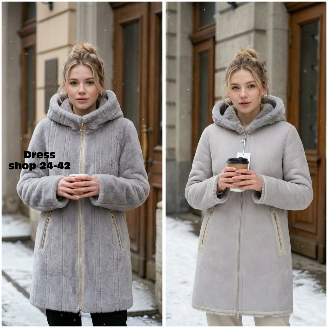 зимняя дубленка двухсторонняя almita 271842965,женская дубленка,дубленка двусторонняя rr designer 8918 48 серый,дубленка зимняя,зимняя дубленка двухсторонняя almita