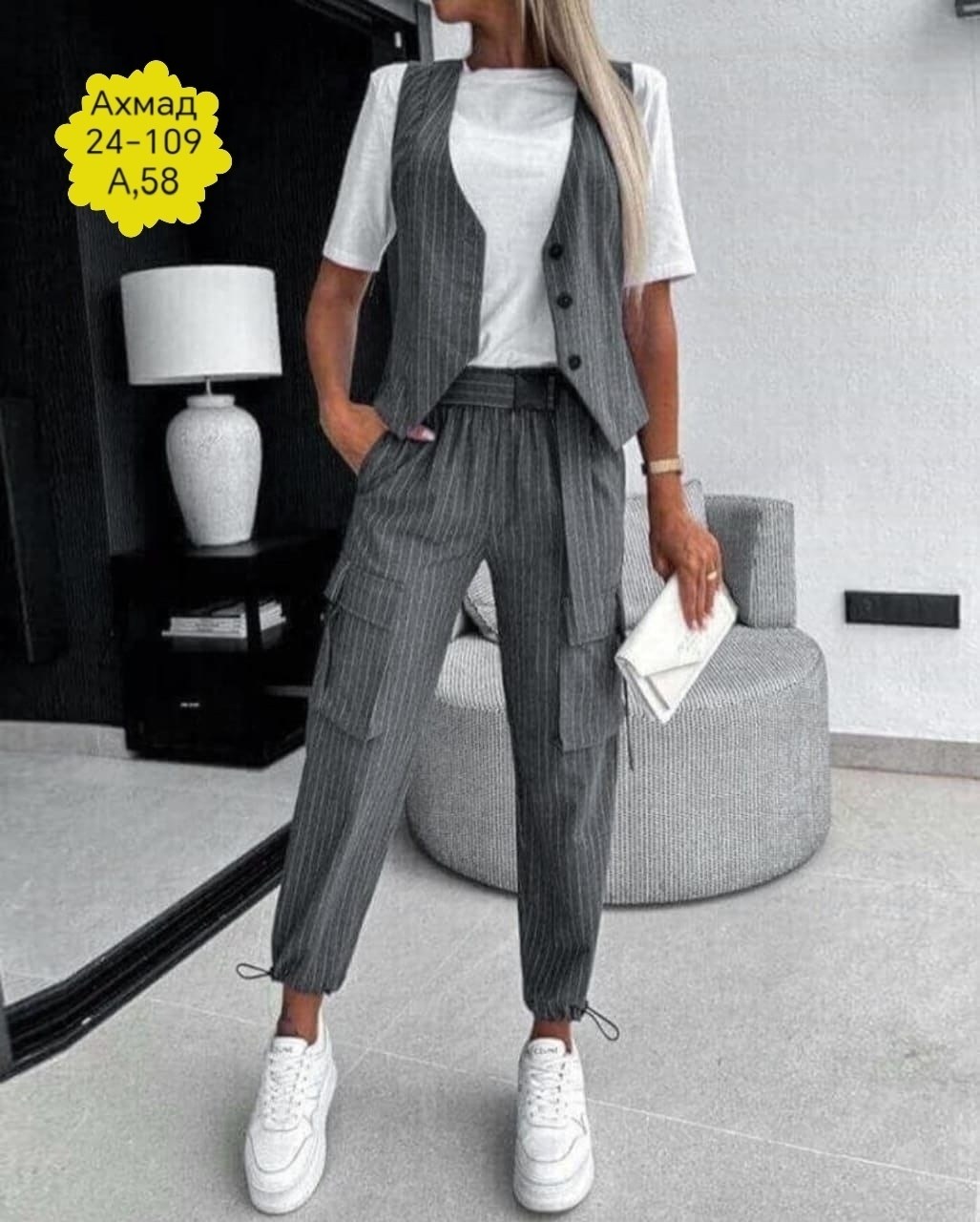 костюм женский брючный с жилеткой,женский костюм с жилеткой,костюм двойка женская,женский костюм брюки,костюм жилет и брюки