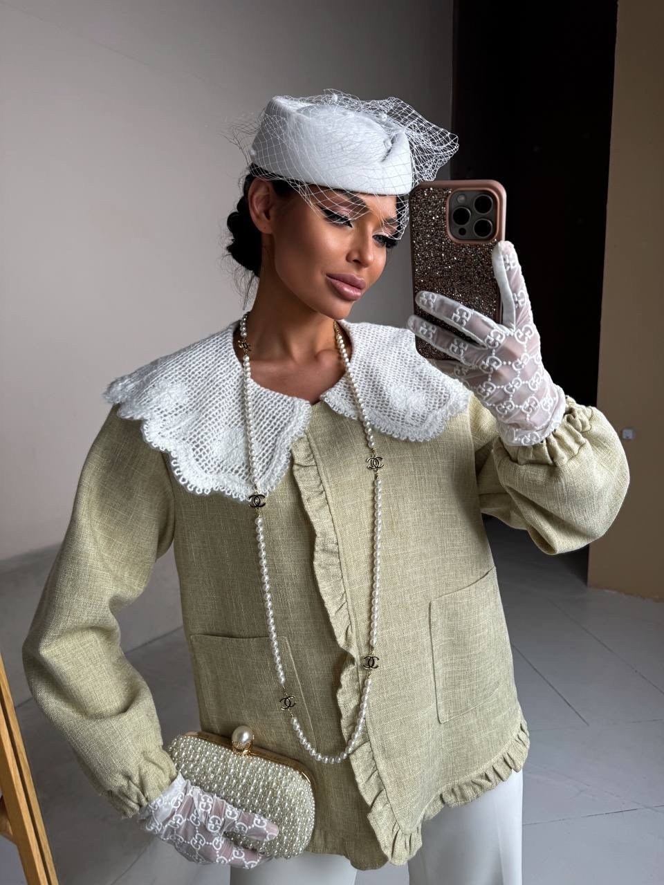 рубашка с кружевами,твидовый костюм,блузка модная,блузка с воротником,рубашка женская