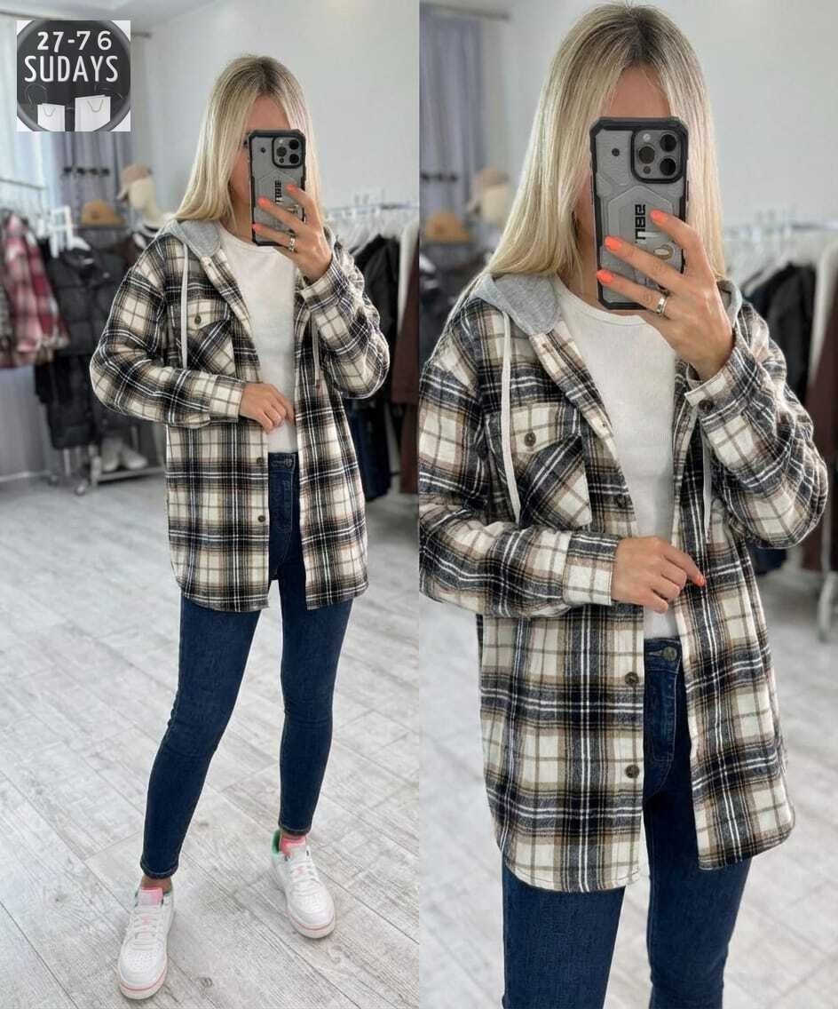 женская рубашка,рубашка в клетку женская,рубашка теплая,рубашка с капюшоном,рубашка lee женская в клетку