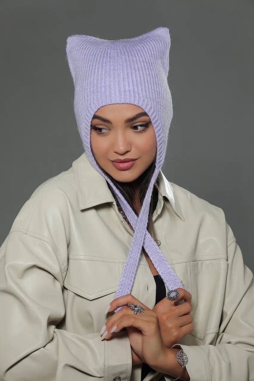 шапка чепчик с ушками женские шапки из ангоры,шапка с ушками из ангоры,шапка с ушками ангора leglens,шапка для женщин,шапка чепчик с ушками женские шапки из ангоры цвет розовый