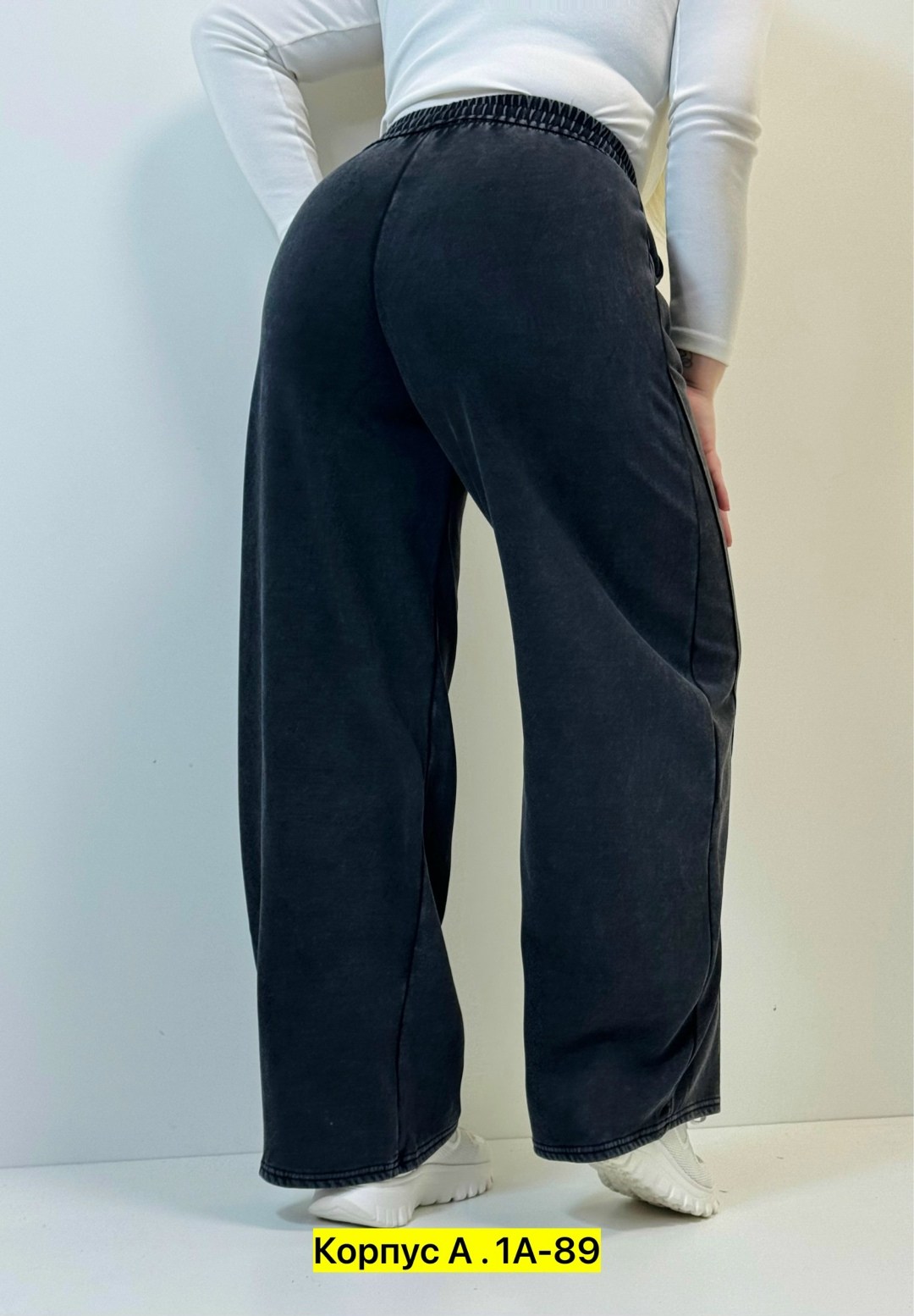 брюки широкие велюровые с высокой посадкой banvanshop,брюки джинсы,женские брюки палаццо,брюки джинс,женские брюки