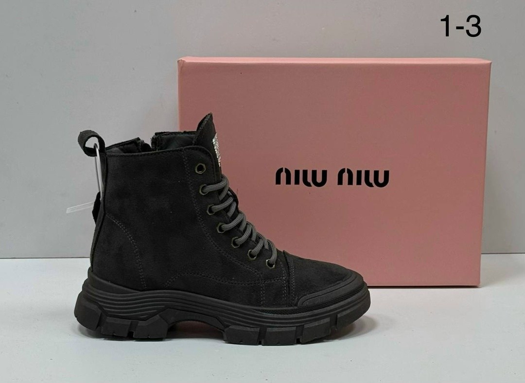 ,ботинки женские,ботинки,ботинки miu miu, женская зимняя