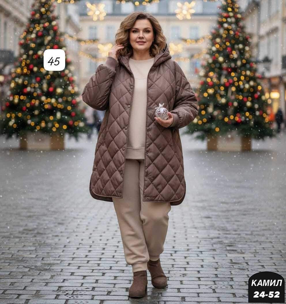 пальто стеганое,куртка демисезонная,куртка теплая,куртка для полных,куртки для полных женщин