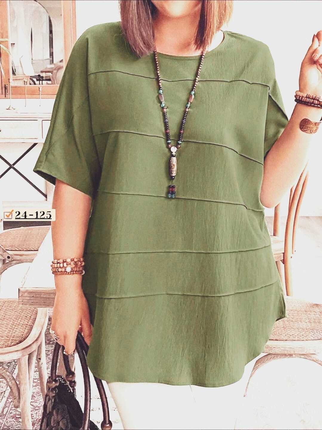 блузка больших размеров женская,туника большие размеров,блузка с круглым вырезом,однотонная блузка,блузка женская