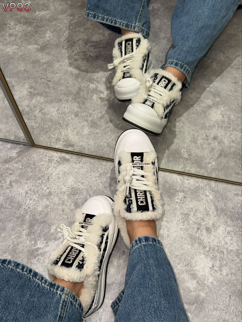 кеды christian dior walk'n'dior oblique winter kck211fr_s03w белые с чёрным,кеды walk n dior platform зимние на меху,кеды christian dior walk'n'dior oblique winter kck211fr_s02w белые с чёрным,женские