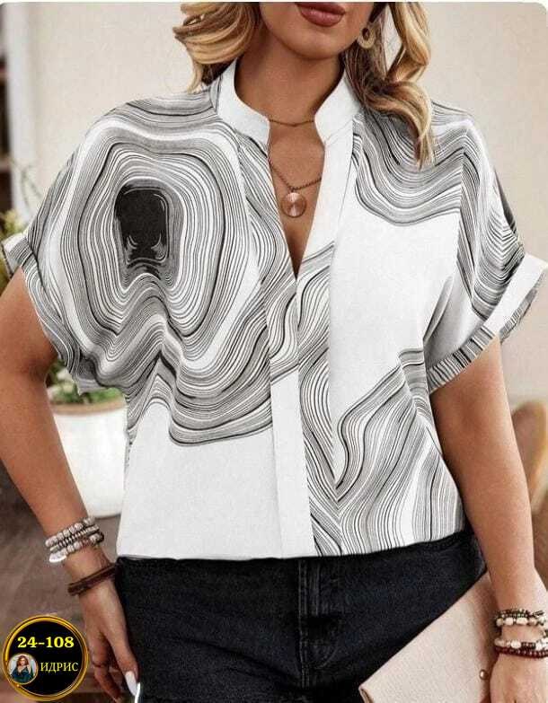 блузка больших размеров женская,блузка женская,летние блузки женские,блузка женская модная,женская повседневная блузка