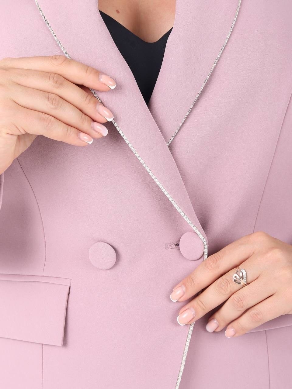 брючный костюм женский деловой нарядный dream shop,falinda костюм брючный женский,брючный костюм женский деловой нарядный,брючные костюмы женские,костюм брючный anastasia mak 1245 пыльная роза