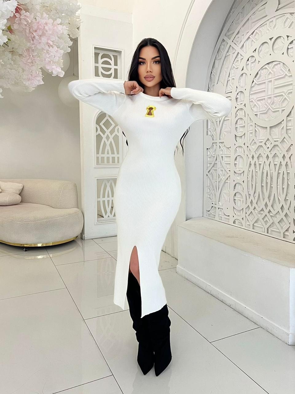 платье лапша,женское платье,трикотажное платье миди,платье трикотажное,платье вязаное