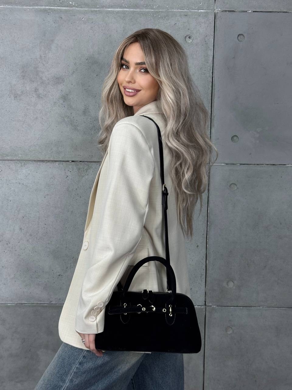 сумка замшевая большая,сумка замшевая,сумка замшевая саквояж большая повседневная на плечо 33cm la timoo 271438018,коричневая замшевая женская сумка вместительная шоппер сумочка натуральная замша+экок