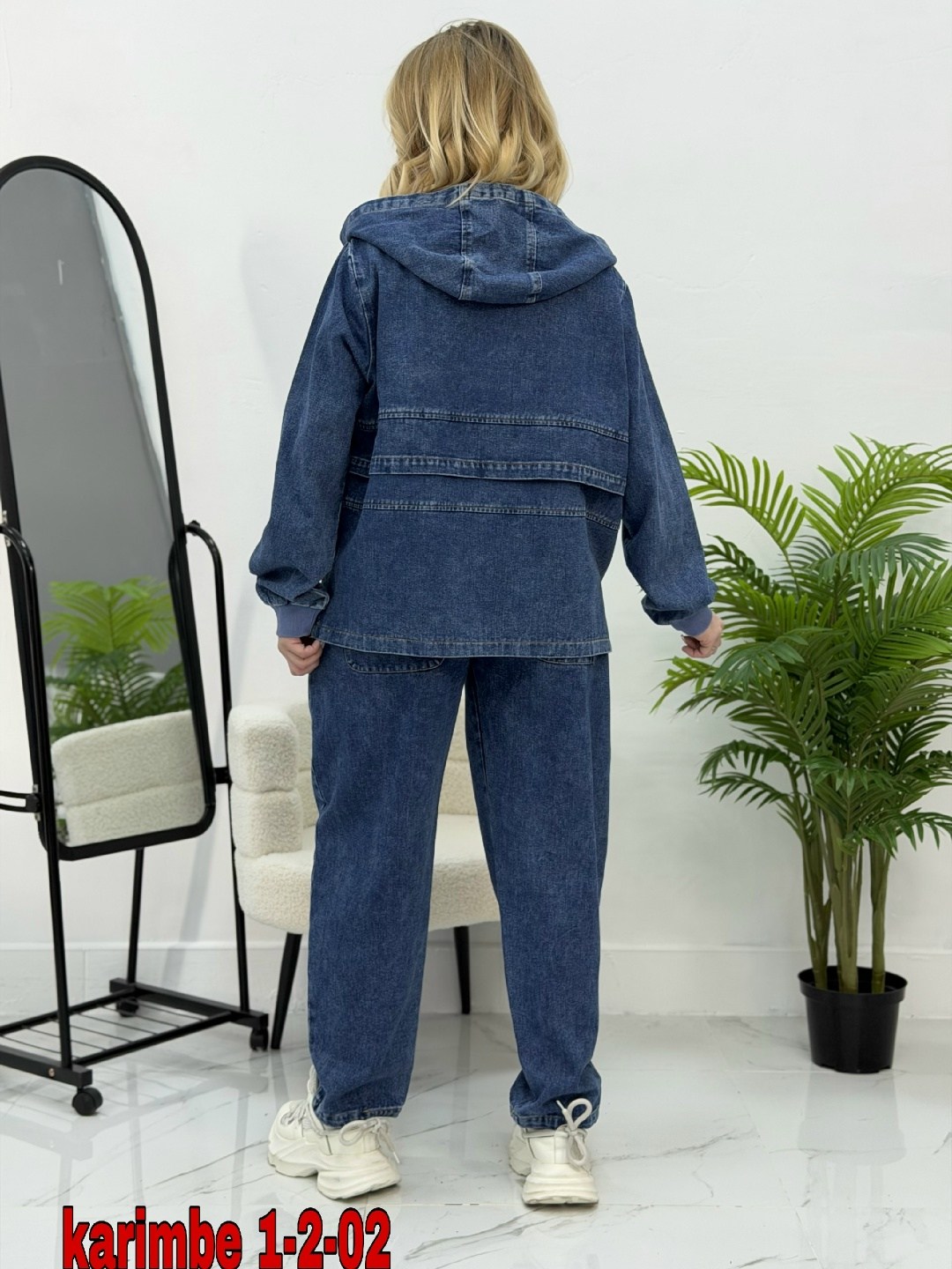 двойка-костюм джинсовый karim benjama,джинсовый костюм,костюм джинсовый женский glentina,джинсовый костюм женский,костюм джинсовый брючный двойка