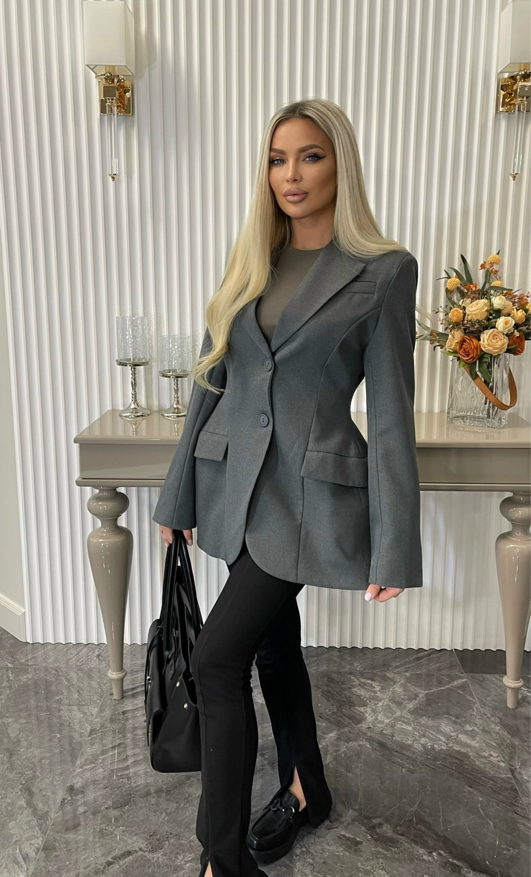 пиджак оверсайз серый cantarni,пиджак оверсайз серый blanc casse,пиджак,жакет,костюм классический