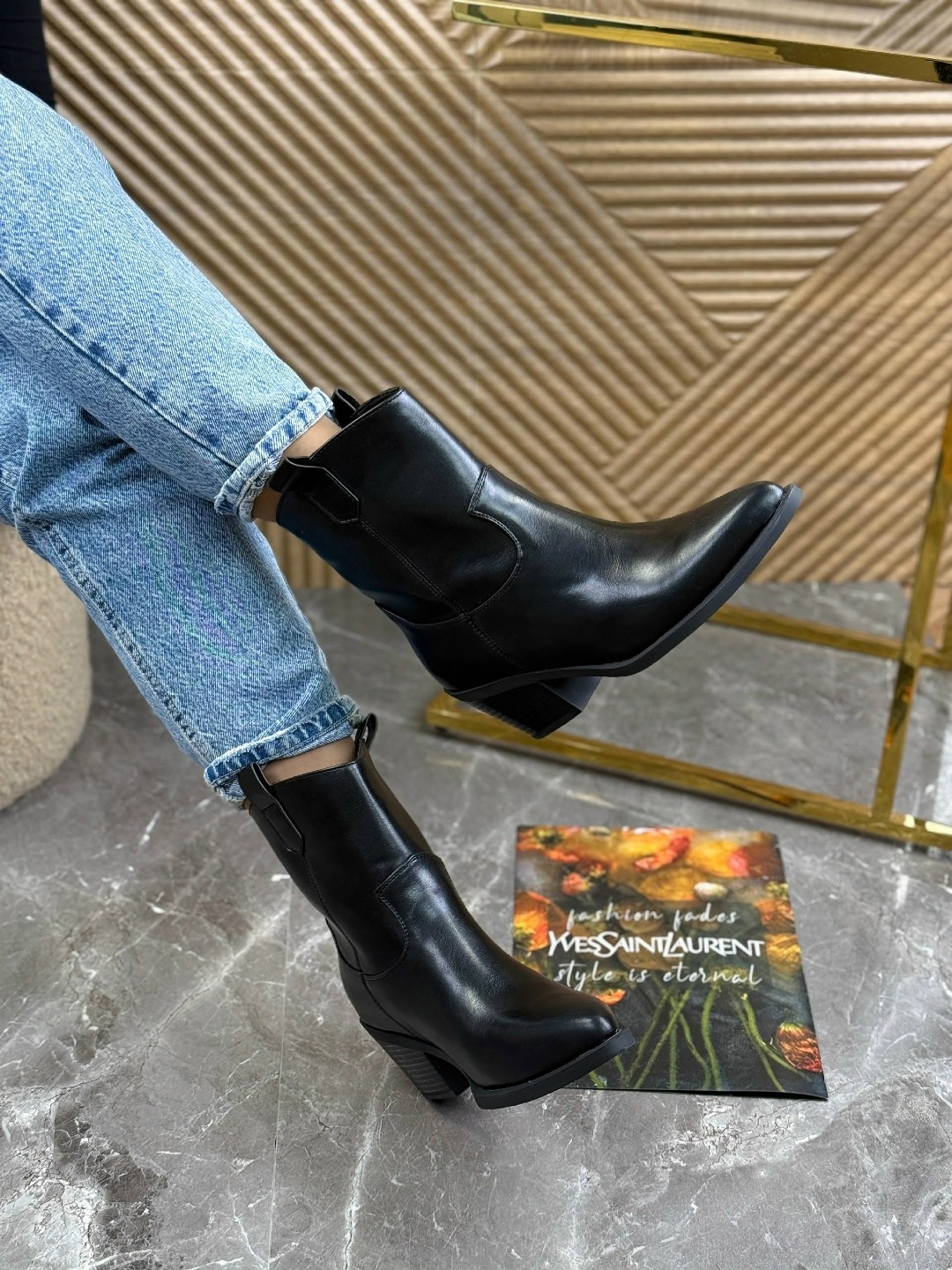 ,казаки женские,казаки осенние premiumshoes 258751168,казаки  женская,ботильоны казаки